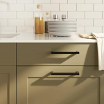 Kapi k&auml;epidemed 10 tk, must, 160 mm, roostevaba teras