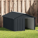 Koerakuut, antratsiithall, 116,5x153x81,5 cm, tsingitud teras
