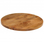 &Uuml;mmargune lauaplaat, &oslash; 40x2,5 cm, mangopuit