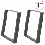 S&ouml;&ouml;gilaua jalad u-kujulised 2 tk, antratsiithall, 70 x (72-73) cm, teras