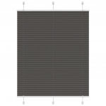 Plisseeritud ruloo must 110x150 cm kanga laius 109,4 cm