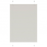 Plisseeritud ruloo helehall 100x150 cm kanga laius 99,4 cm