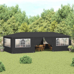 Professionaalne peotelk k&uuml;lgseintega, 4x9 m, antratsiit 90 g/m&sup2;