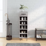 Jalatsikapp, hall sonoma tamm, 30 x 35 x 105 cm, tehispuit