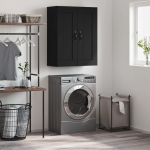 Seinakapp, must, 69,5 x 34 x 90 cm, tehispuit