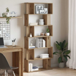 Raamatukapp artisan oak 80x24x192 cm engineered wood