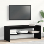 Telerikapp must tamm 100x40x40 cm engineered wood