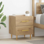 &Ouml;&ouml;lambi kapp 2 pcs k&auml;sit&ouml;&ouml;puu 40 x 35 x 47,5 cm tehispuit