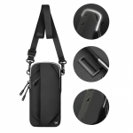 Wozinsky WSDB-B armband phone bag for running - black