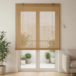 Rulookardin pruun 160 x 220 cm bambus
