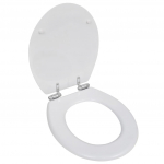 Wc prill-laud mdf, vaikselt sulguv, lihtne disain, valge