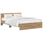 Peatsiga voodiraam artisan tamm 160 x 200 cm tehispuit