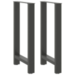 Baarilaua jalad, antratsiithall, 2 tk, 40 x (90-91) cm, teras