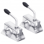 Haagise tugiratta klambrid 2 tk, 13,5 x 6,5 x 14 cm, teras