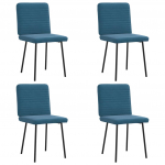 S&ouml;&ouml;gitoolid 4 tk, sinine, samet