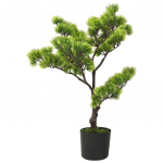 Kunsttaim, m&auml;nni bonsai potiga, 60 cm, roheline