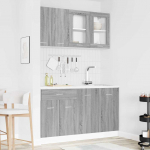 K&ouml;&ouml;gikapikomplekt lyon 4 pcs hall sonoma 140 x 46 x 81.5 cm