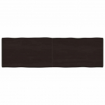 Lauaplaat, tumepruun, 200 x 60 x (2-4) cm, t&ouml;&ouml;deldud t&auml;ispuit