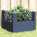 Vaiadega taimekast, sinine hall, 43,5 x 43,5 x 43,5 cm, pp