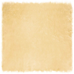 Faux lambanaha vaip tafalla cream 120 x 120 cm pol&uuml;ester