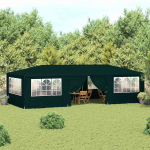 Professionaalne peotelk k&uuml;lgseintega, 4x9 m, roheline 90 g/m&sup2;