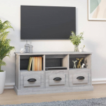 Telerikapp, hall sonoma tamm, 100x35x50 cm, tehispuit