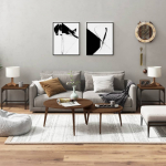 Lisalauad 2 tk, pruun tamm, 40 x 40 x 35 cm, tehispuit