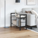 Raamatukapp hall sonoma 75 x 30 x 58,5 cm tehispuit