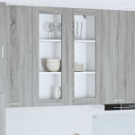 Seinakapp uksega riga hall sonoma 80 x 31 x 100 cm tehispuit