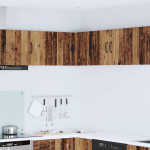 Seinakapp k&ouml;&ouml;ki riiuliga vana puit 57 x 57 x 40 cm tehispuit