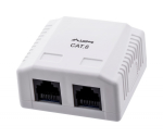 Lanberg OU6-0002-W outlet box RJ-45 White