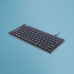 KEYBOARD COMPACT BREAK ENG/BLACK RGOCOUSWDBL R-GO TOOLS - 8719274491378