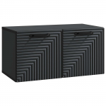 Rippuv tv kapp must 59,5 x 31 x 30 cm tehispuit