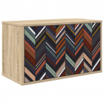 Seinale paigaldatav tv kapp ommen 69 x 33 x 40 cm sonoma tamm