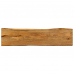 Lauaplaat, 160 x 40 x 3,8 cm, naturaalsete servadega, mangopuit