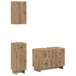 3-osaline vannitoa kapisett ede artisan tamm tehispuit