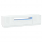 Led tv kapp valge tehispuit