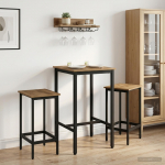 Baaritool 2 tk artisan tamm 40 x 32 x 64 cm tehispuit