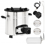 Puupliit usb ventilaatoriga, h&otilde;bedane, 35,5x26x28 cm, teras