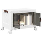 Virnastatav ratastega hoiukast 28 l 48,5x29,5x33 cm