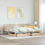 Diivanvoodi v&auml;ljat&otilde;mmatava osaga, madratsita, 90x200 cm