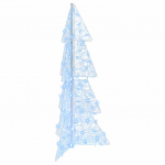 J&otilde;ulupuu koos 100 led-iga k&uuml;lm valge 120 cm akr&uuml;&uuml;l