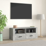 Telerikapp, betoonhall, 100 x 35 x 40 cm, tehispuit