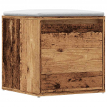 Kastisahtel vana puit 40,5x40x40 cm tehniline puit