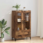 K&otilde;rgushein sahtliga vana puit 69,5 x 31 x 115 cm tehispuit