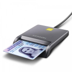 CARD READER FLAT SMARTCARD/ID/USB2.0 1.3M CRE-SM3T AXAGON - 8595247908278