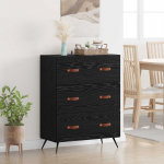 &Otilde;hupoli sahtliga must tamm 69,5 x 34 x 90 cm t&ouml;&ouml;deldud puit