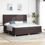 Karbi vedrumadrats led-ribadega peaga pruun 200 x 200 cm kangas