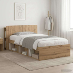 Voodiraam ladustamisega artisan tamm 75 x 190 cm tehispuit