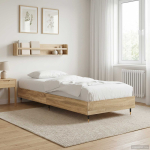 Voodi raam sonoma tamm 80 x 200 cm tehispuit